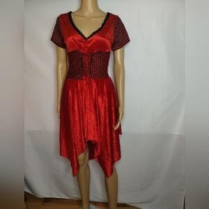 California Costume Collection Women's Halloween Cosplay Renaissance red dress